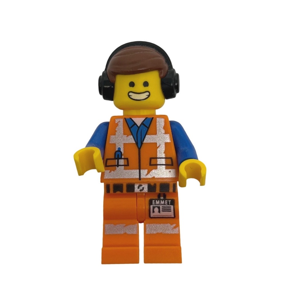 LEGO Movie 2 Awesome Remix Emmet Minifigure with Headphones The LEGO Movie